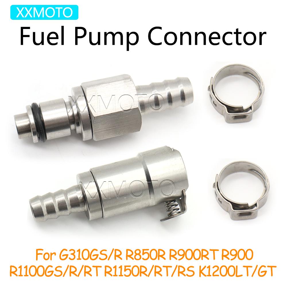 For BMW R1200GS R850R R900RT R1100 R1150 R 1200GS 850R G310R H2 Motorcycle Fuel Pump Connector Quick Disconnects Coupling Kits