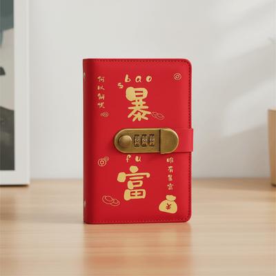 Wallet Storage Saving Money Binder With Password Lock Planner Organizer  for Budgeting Planner