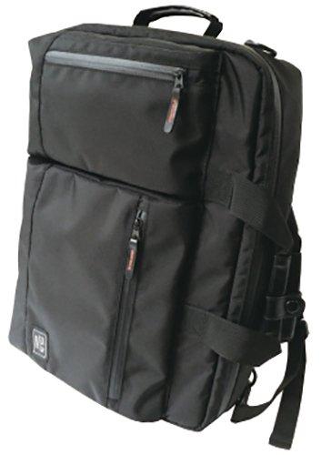 Nakabayashi Business Bag, FIX IN 3-Way Carrying Bag, Water-Repellent, Black