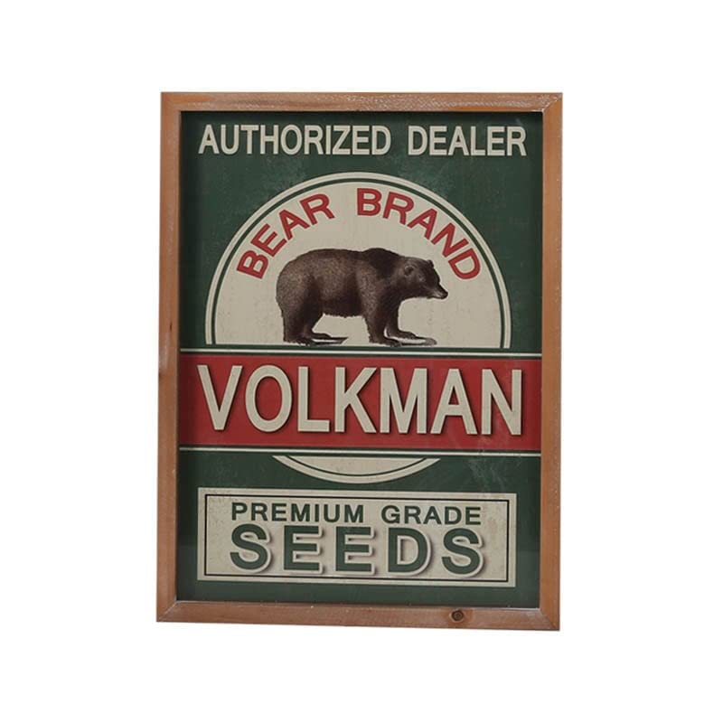 Dulton Art Frame VOLKMAN Nostalgic yet new universal art Height 400mm Width 300mm Depth 30mm XR22-0433V