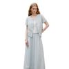 Women's Lace Embroidered Lyocell Blend Skirt Set