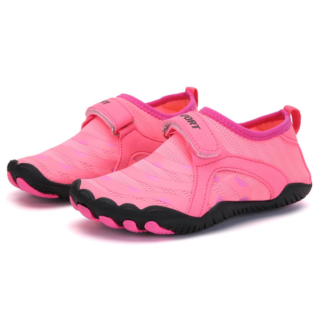New children's creek shoes Velcro adjustable elastic lightweight breathable casual fashion non-slip wading shoes