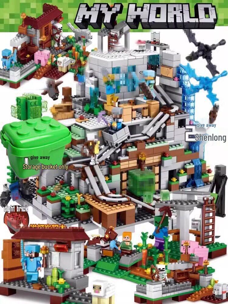 Minecraft Steve's Treehouse Adventure Set - Building Blocks Toy for Kids