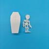 3D-Printed Articulated Skeleton Halloween Mini Coffin Box  Haunted House Decorations