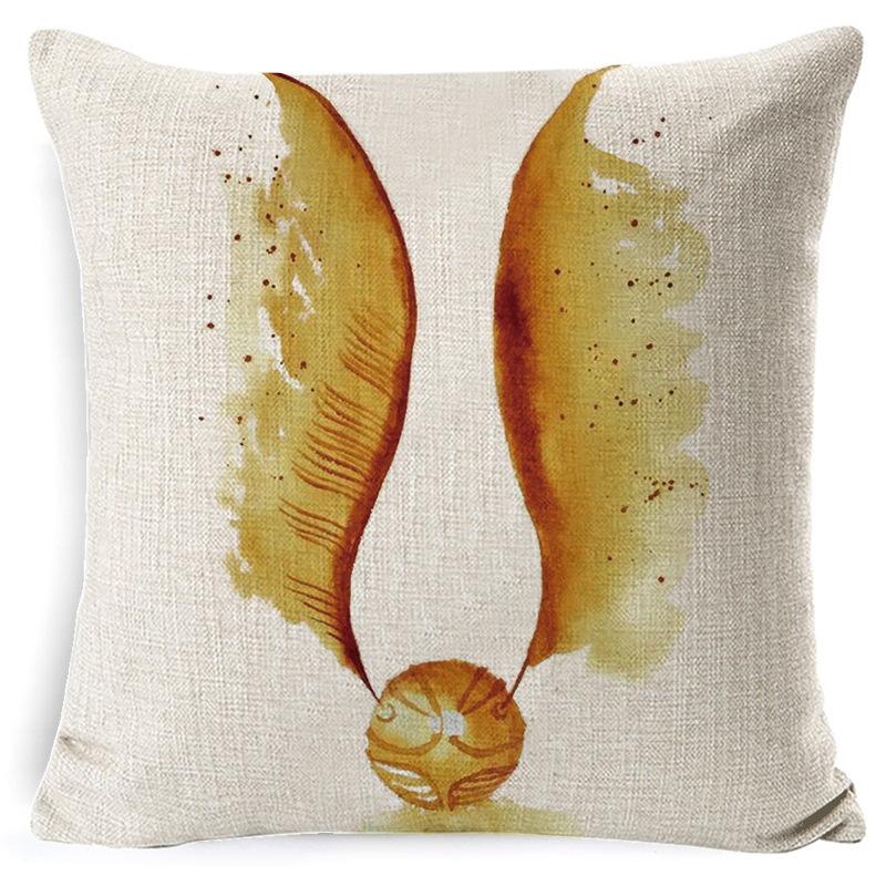 Linen Cushion Home Sofa Bay Window Cushion Cover