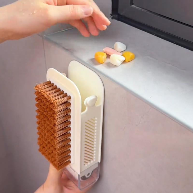 3In1 Multi-Functional Soap Dishes Portable Travel Home Soap Box With Foaming Roller Soap Holder Storage Case Wash Brush