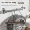 MICOE Bathroom Space Aluminum Storage Rack and Towel Rail