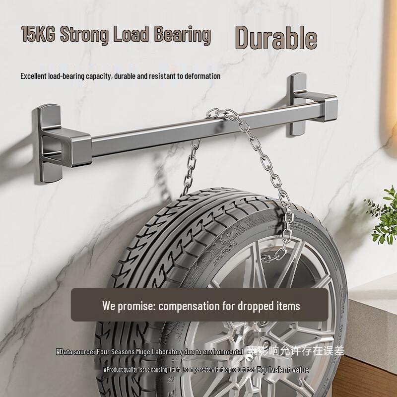 MICOE Bathroom Space Aluminum Storage Rack and Towel Rail