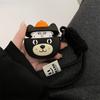 Orange hat black cat for AirPods Pro protective case 1/2 generation Apple Bluetooth headset cover AirPods4