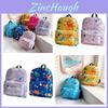 Entzückender Nylon-Kinderrucksack mit Cartoon-Tier-Muster, perfekt für Jungen und Mädchen