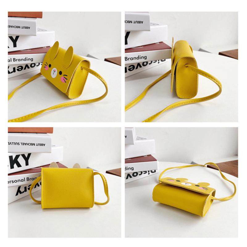 Children's Mini Handbags  Princess Baby Girls PU Leather Small Shoulder Crossbody Bags Cute Kids Coin Purse Wallet