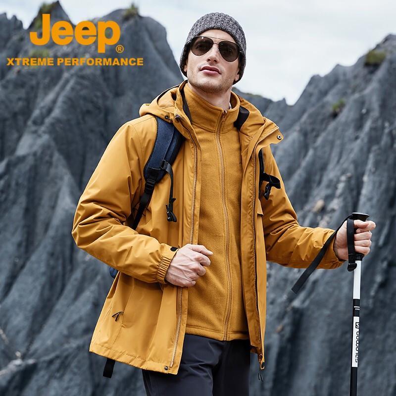 

Jeep Men s 3-in-1 Windproof Fleece Jacket 3XL