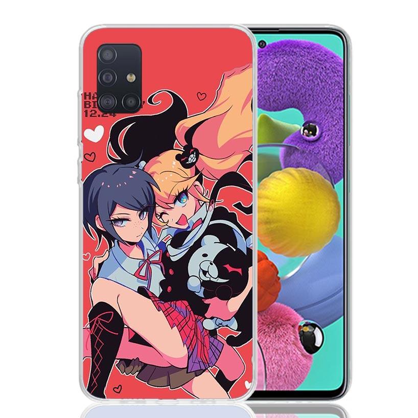 Danganronpa Enoshima Junko Phone Case for Samsung Galaxy A52 A51 A50S A12 A22 A32 A72 A10S A30S A31 A71 Note 20 Ultra 10 Plus S1