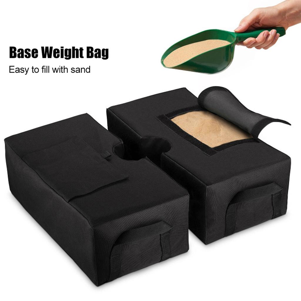 Beach Umbrella Tent Weight Bag Outdoor Canopy Flagpole Fixing Sand Bag Outdoor Accessories