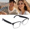 Smart Glasses with Mic and Speaker Anti Blue Light Bluetooth 5.3 Wireless Music Glasses for Men and 