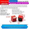 SMD DIP Switch, Flat Toggle, 2P 4-10 Positions, 2.54mm, Red/Blue/Black