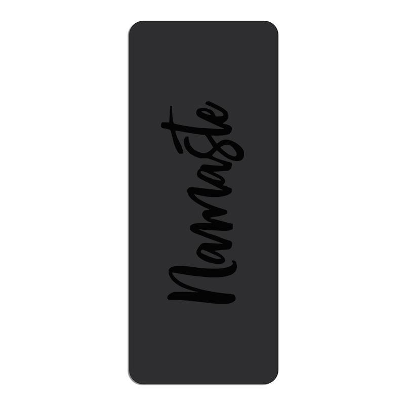 Thick Sanded PU Rubber Yoga Mat Non-slip Wear-resistant Anti-shock Sports Fitness Mat Sports Pilates Mat 183cm*61cm*5mm