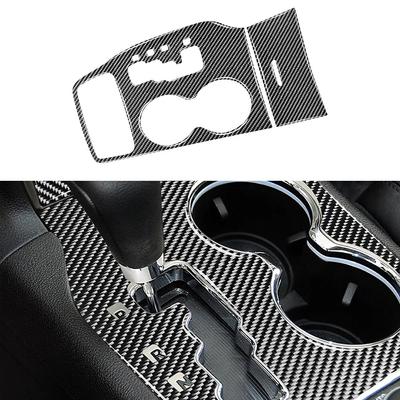 For Jeep Grand Cherokee 2011-2013 Car Gear Shift Panel Decoration Cover Sticker Decal Auto Interior Accessories Carbon Fiber
