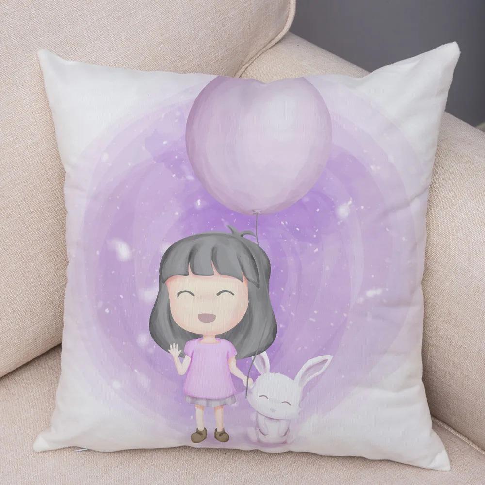 Cute Animal Decorative Pillowcase Living Room Office Ornaments Home Pillowcase