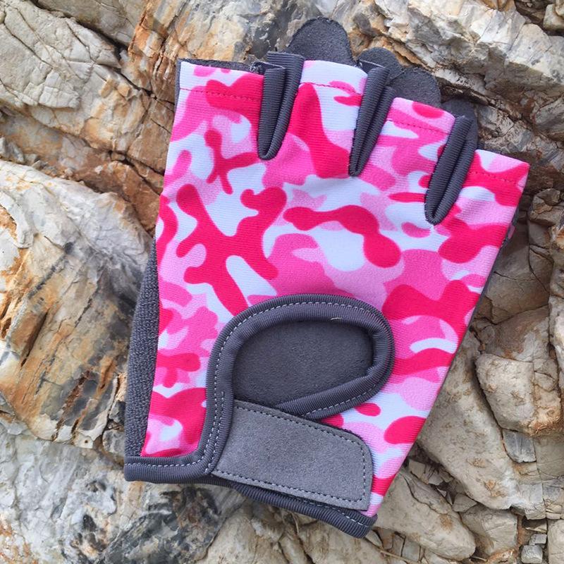 Middle-aged and Older Children, Children's Gloves, Riding Summer Thin Adult Sports Non-slip Balance Bike, Bicycle Tactics Half Finger