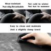 Custom DIY Suede Car Steering Wheel Braid Cover 100% Fit For BYD Atto 3 EV 2022 2023 Auto Interior Accessories Steering