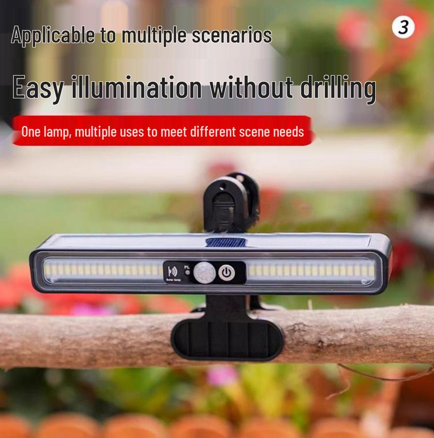 Waterproof Solar Wall Lamp for Garden, Courtyard, and Villa Décor