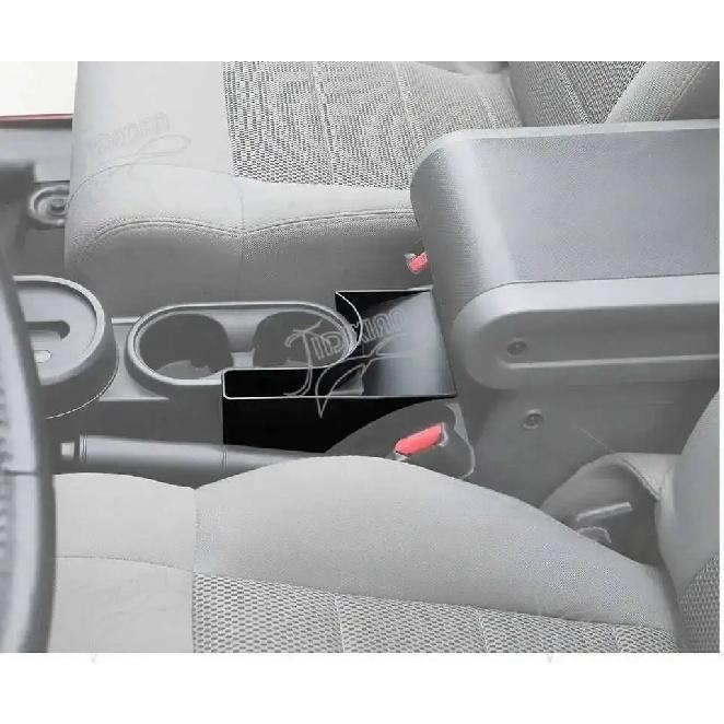 JIDIXIAN fit for Jeep Wrangler JK 2007 2008 2009 2010 Car Gear Shift Handbrake Storage Box Stowing Tidying Interior Accessories
