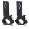 Biqing 2PCS Motorcycle Tube Clamp Mounting Bracket, Motorcycle Headlight Fog Light Spotlight Mounting Clamp