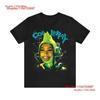 Custom Coi Leray Fanmade T Shirt Vintage Washed Slightly Stretched Streetwear Homme Designer Clothes Top For Everyday Wear