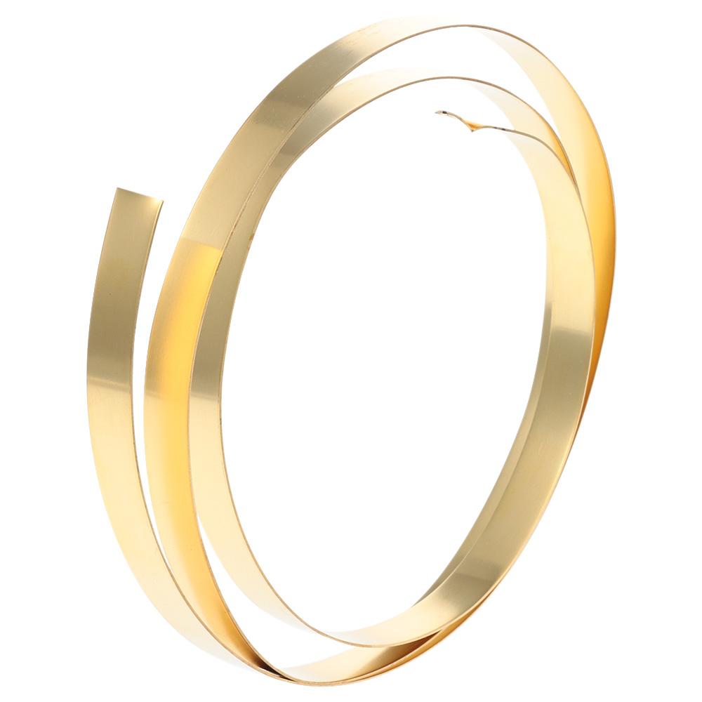 Freischneidende 1000mm x10mm Messingblechrolle Gelber Dünner Messingstreifen Metallfolienplatte Handwerk Metallbearbeitung