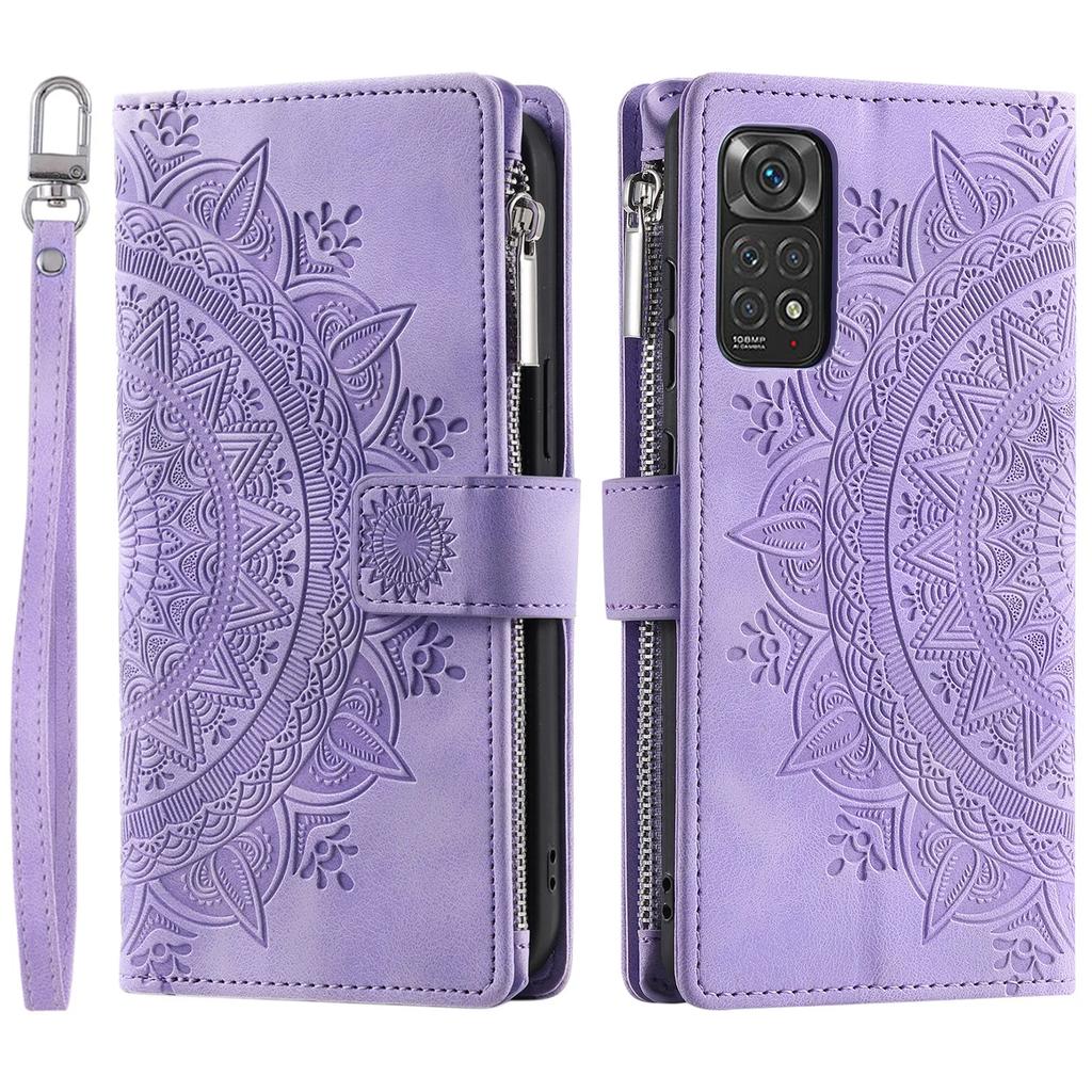 Lynlås Pung Læder Etui til XiaoMi Redmi Note 11 Pro 10s 9 9C 9T 12 Lite 12T 11T POCO X4 X3 NFC Flere Kort Slots Telefon Cover