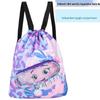 Children's Waterproof Swim Bag - Wet/Dry Separation, Cartoon Design, Outdoor Portable Beach Backpack