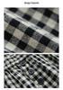 Women's Retro Plaid High-Waisted Wide-Leg Cropped Pants - Summer Lightweight Style
