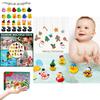 Unique Christmas Themed Rubber Ducks Advent Calendar For Kids