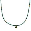 Malachite gemstone necklace