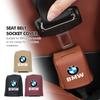 For BMW 1/2PCS Car Seat Belt Buckle Protective Cover Safety Belt Clip Case Accessories E46 E90 E60 F10 E39 F30 E36 E87 E90 E30