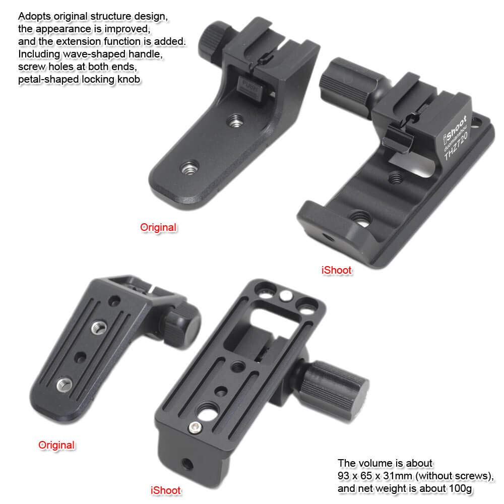 iShoot Camera Ring Tripod Mount Tripod Mount Ring Lens Support Collar Lens Bracket Collar Tripod Socket Compatible with Nikon Nikkor Z VR Ball Head