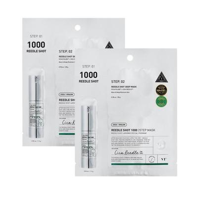 VT Reedle Shot 1000 2-Step Mask 2ea (2 Times of Use)