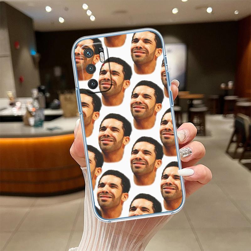 

UP26 Drake Transparent Phone Case for LG K22 K30 K40 K40S K41 K42 K50 K50S K51 K51S K52 K61 K62 K71 K92 Q60 Q61 V40 V50 V60 LG K62