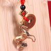 2026 Anul Calului Zodiac Chinezesc Pandantiv Norocos Breloc Alamă Feng Shui Avere Inel Chei Auto Femei Bărbați Pandantiv Geantă Bijuterii Cadou