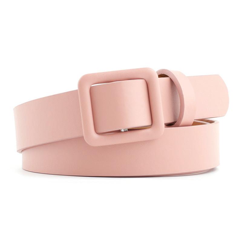 And Stylish Versatile Womens No Hole Square Buckle Belt Perfect For Fashionable Outfits