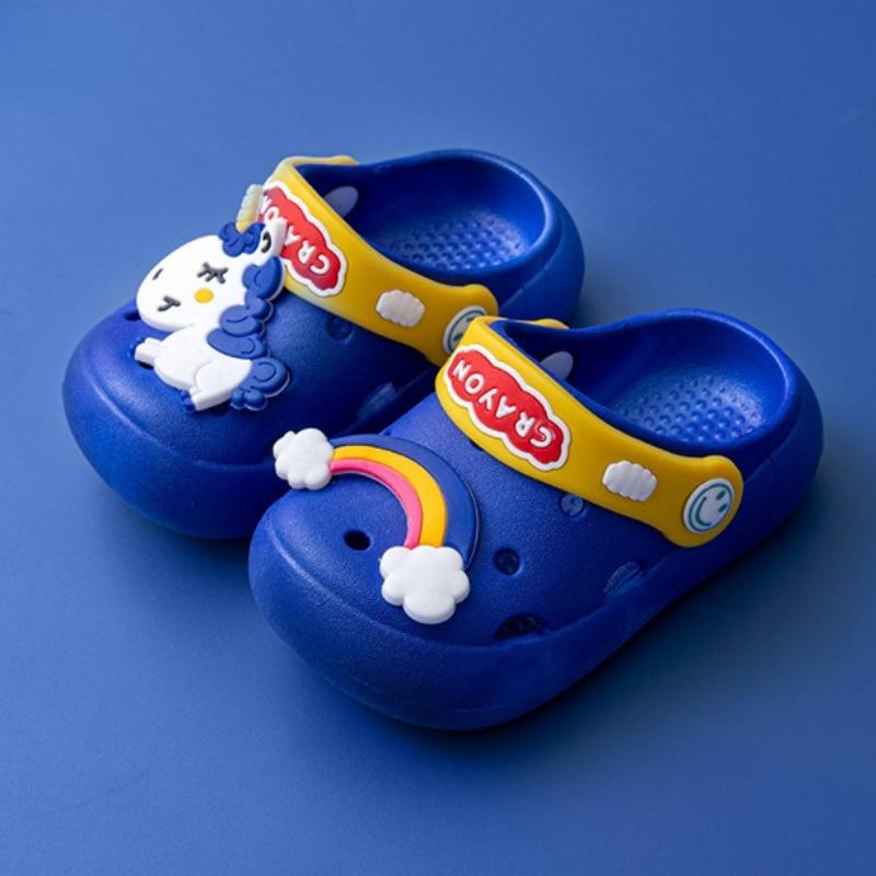 

Діти Літо Малюки Немовлята Хлопчики Дівчата М яка Підошва Милі Мультфільми Пляжні Сандалі Тапочки Шльопанці 29