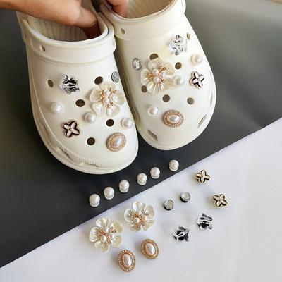 Diamond Crystal Shoe Charms Women Cute Jewelry Original DIY Shoes Decoration Kids Girls Gift