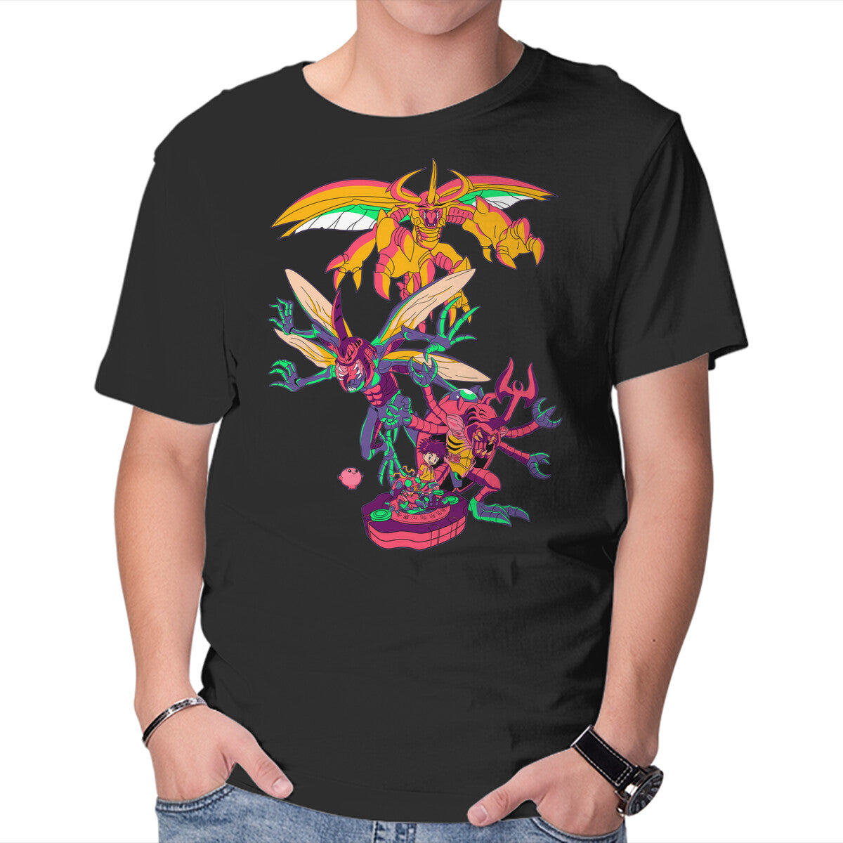 Unisex Crew Neck T-Shirt Knowledge Graphic Short Sleeve Casual Tee L