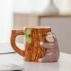Sloth Shape Mug Cartoon Ceramic Cup Cute Milk Cup Breakfast Cup Ceramic Office Cup
