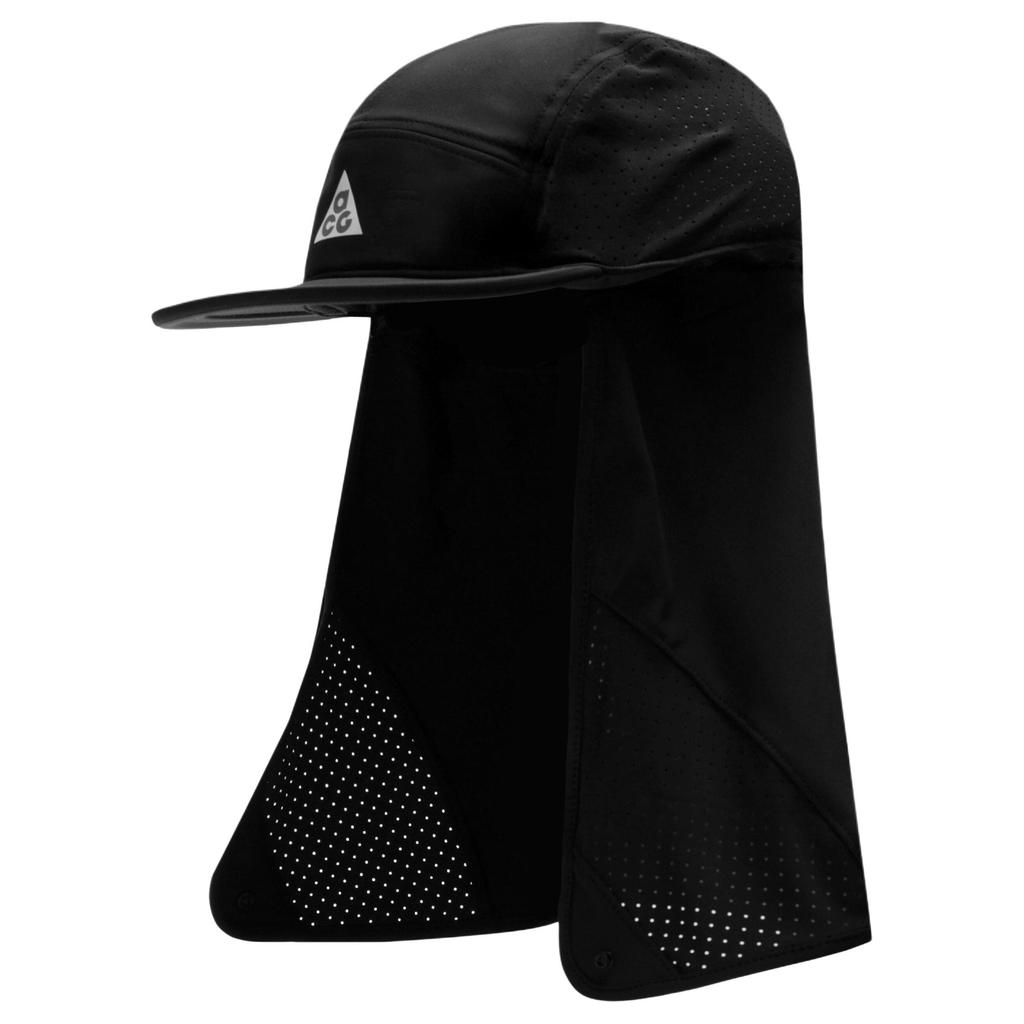 Nike Logo Design Polyester Spandex Duckbill Cap Unisex caps Black HJ7021-010