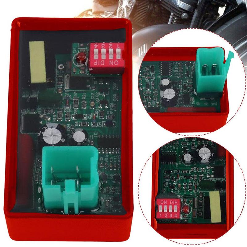 4Pin Motorcycle modified CDI Racing for 50cc 70cc 90cc 110cc 125cc Scooter ATV Dirt Bike Go Kart for 4-stroke Models