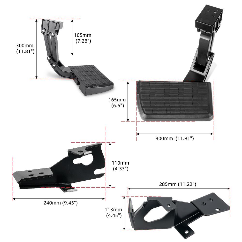 Ford F250/F350/F450 Tailgate Pedal for 2017-2022 Models (75313-01A)