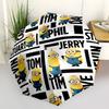 1pc Minions Characters Automatic Open/Close Folding Umbrella, Windproof 8-Rib Construction, Lightweight Travel Umbrella for Women/Men a0903207