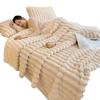 Thicken Imitation Rabbit Fur Plush Warm Breathable Sofa Blanket Blanket for Office Home Travel Autumn Winter Blanket Soft Fluffy